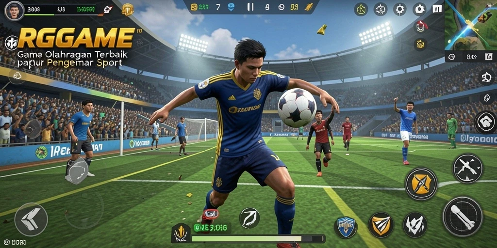 Tampilan gameplay RPGAME yang menampilkan pertandingan seru dan interaksi dengan pemain.