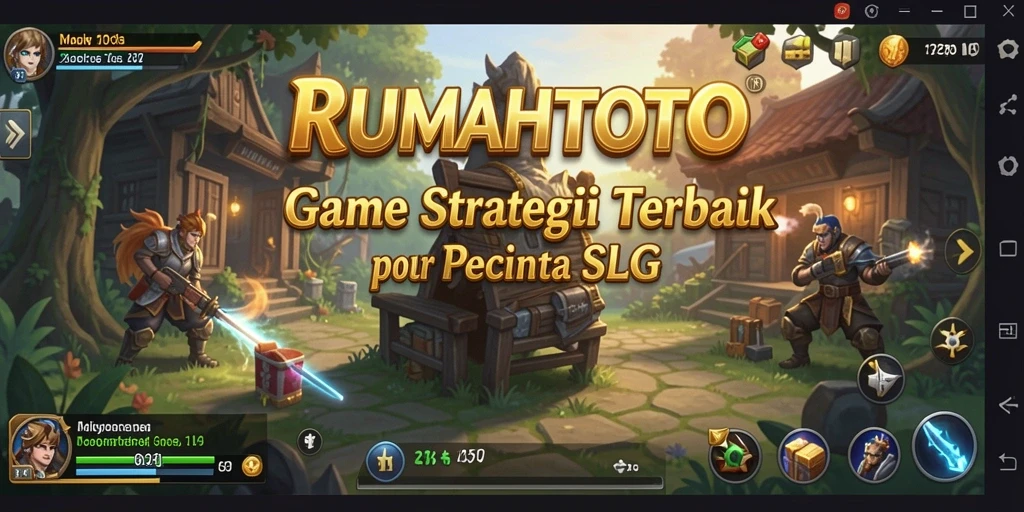 Tampilan memukau dari gameplay RUMAHTOTO yang penuh strategi.